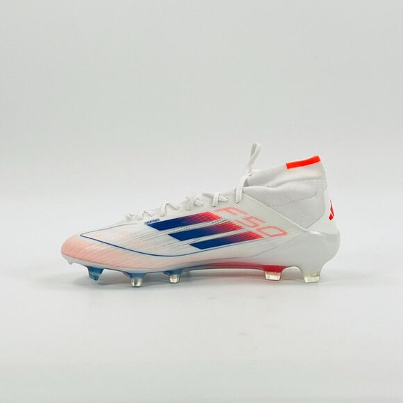 Adidas Women\'s F50 Elite Mid FG \'White Blue\' ID9203 Soccer Multi Size main image 11